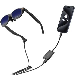 Viture One XR glasses with XR USBC Adapter